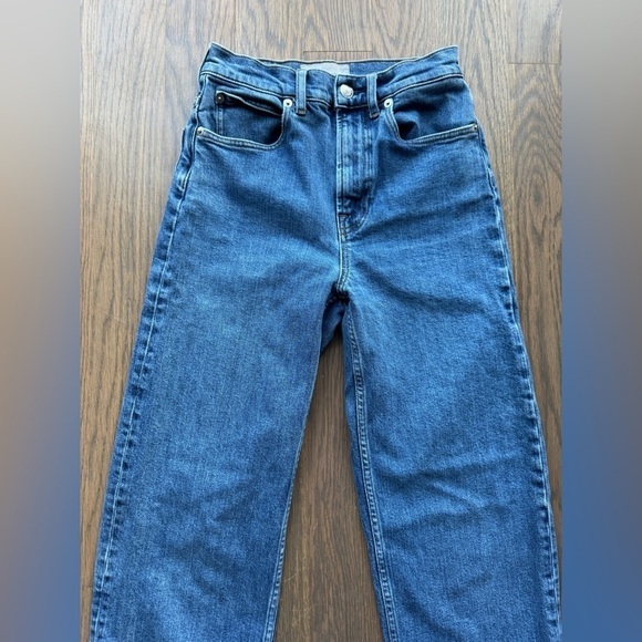 Everlane Women’s The wet High Jeans Size 23 Blue preppy casual F - Picture 5 of 9